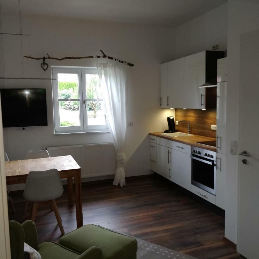 Ferienwohnung Wohlfuehleckerl 티트모닝 외부 사진